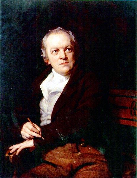 Thomas Phillips Portrait of William Blake Norge oil painting art